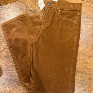 J. Crew Kids Corduroy Pants in Rich Brown